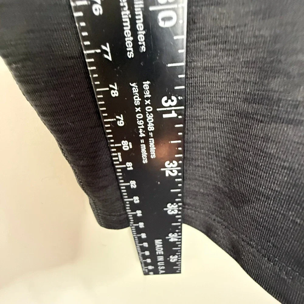 Marc New York Leggings Womens XL Performance Black Heathered High Rise Cropped - Picture 7 of 7